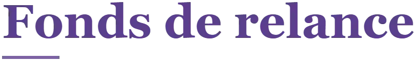 Fonds de relance